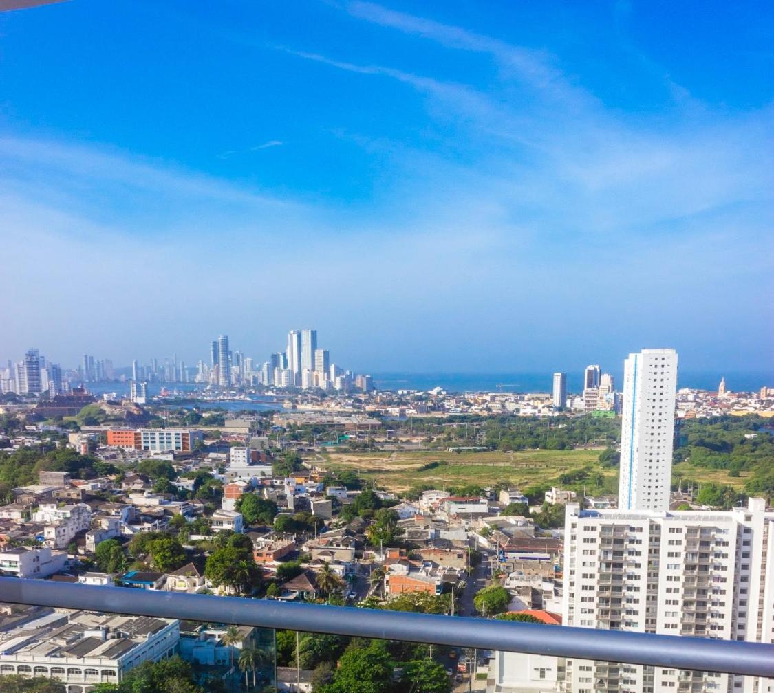 Espectacular Vista A La Ciudad Apartamento Cartagena